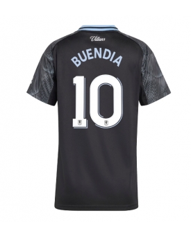 Billige Fotballdrakt Aston Villa Emiliano Buendia #10 Replika Bortedrakt Dame 2025-26 Kortermet Billige Fotballdrakt Aston Villa Emiliano Buendia #10 Replika Bortedrakt Dame 2025-26 Kortermet